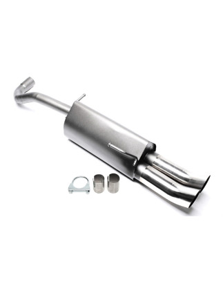 Silenziatore sportivo TA Technix per Seat Arosa, 6H / VW Lupo, 6E, 6X (Cod. T-EVOLUED76)