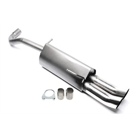 Silenziatore sportivo TA Technix per Seat Arosa, 6H / VW Lupo, 6E, 6X (Cod. T-EVOLUED76)