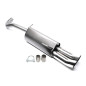 Silenziatore sportivo TA Technix per Seat Arosa, 6H / VW Lupo, 6E, 6X (Cod. T-EVOLUED76)