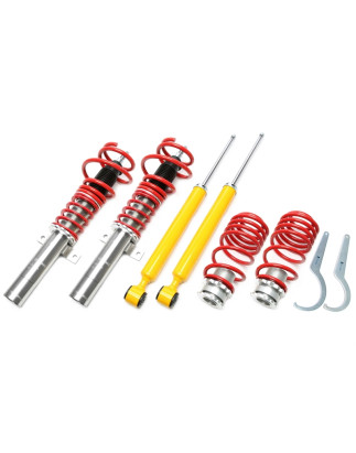 TA Technix assetto a ghiera regolabile per Seat Ibiza V KJ / VW Polo VI AW (Cod. T-*EVOGWVW31)
