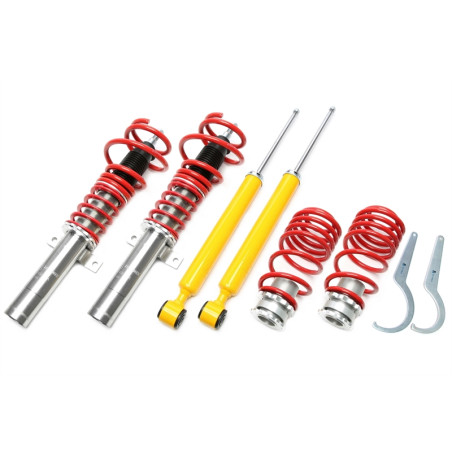 TA Technix assetto a ghiera regolabile per Seat Ibiza V KJ / VW Polo VI AW (Cod. T-*EVOGWVW31)