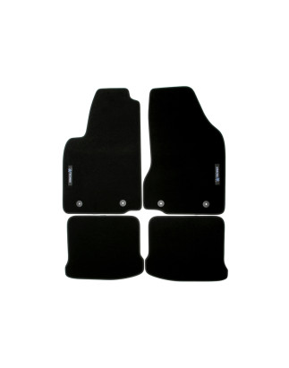 Tappetini TA Technix con logo per VW Polo 3 6N (Sedan/Variant) / Seat Ibiza 6K (Cod. T-34VW05)