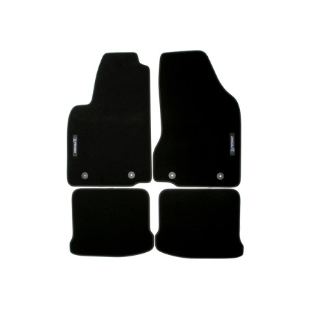 Tappetini TA Technix con logo per VW Polo 3 6N (Sedan/Variant) / Seat Ibiza 6K (Cod. T-34VW05)