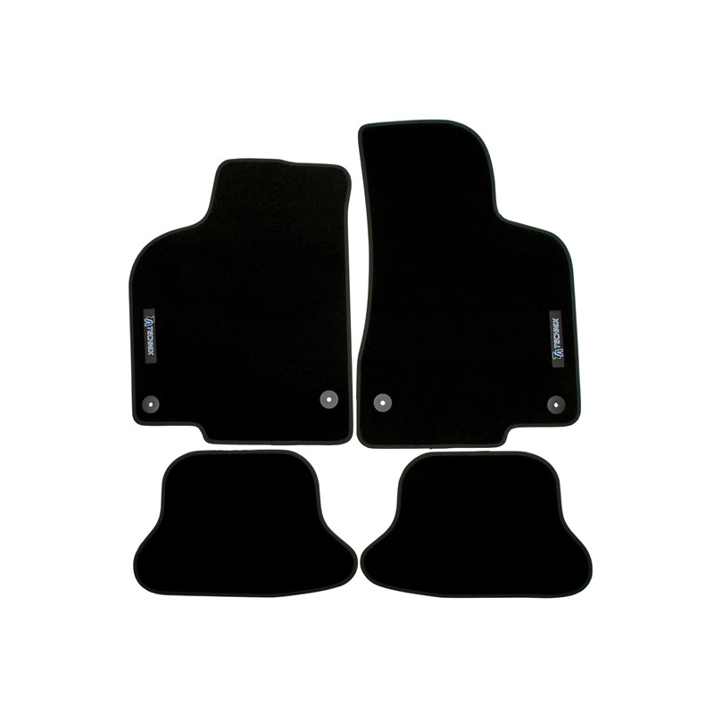 Tappetini TA Technix con logo per Seat Arosa 6H / VW Lupo 6X, 6E (Cod. T-34VW06)