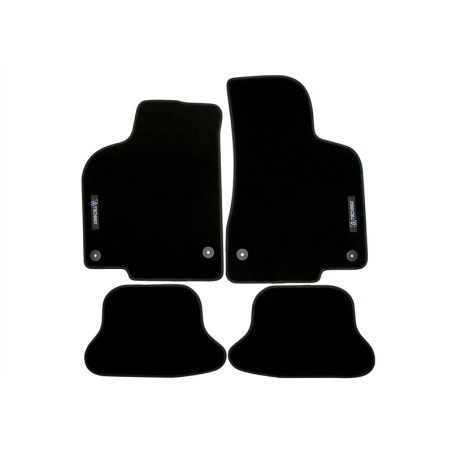 Tappetini TA Technix con logo per Seat Arosa 6H / VW Lupo 6X, 6E (Cod. T-34VW06)