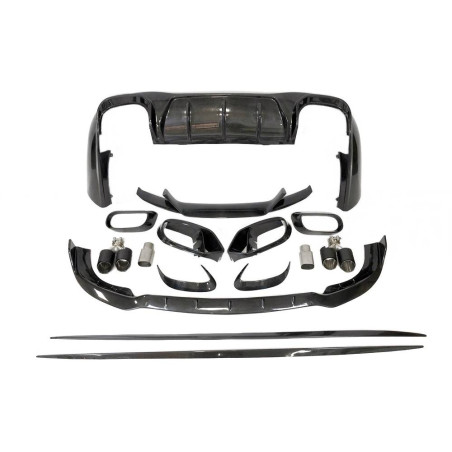 Kit Estetico Mercedes R190 Look AMG GT 4 Porte Carbonio (Cod. E-TCM0258)