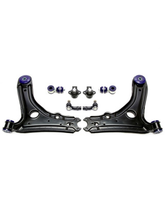 Kit bracci oscillanti rinforzati TA Technix ant. con boccole in poliuretano per Seat Ibiza II 6K (Co