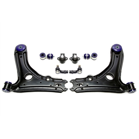 Kit bracci oscillanti rinforzati TA Technix ant. con boccole in poliuretano per Seat Ibiza II 6K (Co