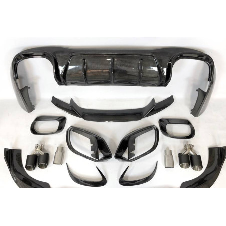 Kit Estetico Mercedes R190 Look AMG GT 4 Porte Carbonio (Cod. E-TCM0258)