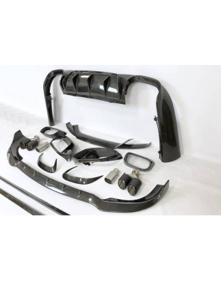 Kit Estetico Mercedes R190 Look AMG GT 4 Porte Carbonio (Cod. E-TCM0258)