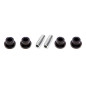TA Technix PU-boccole ant. - braccio oscillante cuscinetto anteriore / inner per Seat Arosa (6H) (Co