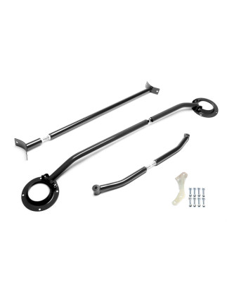 Barra duomi in acciaio TA Technix kit 3 pezzi per Seat Toledo (1L) / VW Golf III (1HXO/1H) (Cod. T-S
