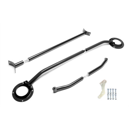 Barra duomi in acciaio TA Technix kit 3 pezzi per Seat Toledo (1L) / VW Golf III (1HXO/1H) (Cod. T-S