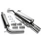 Sistema in acciaio inox TA Technix per VW Polo, 9N (Cod. T-EVOP5AE276)