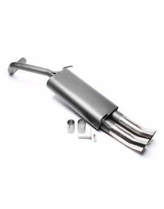 Silenziatore sportivo TA Technix per VW Polo, 9N / Skoda Fabia I, 6Y (Cod. T-EVOP5ED76)