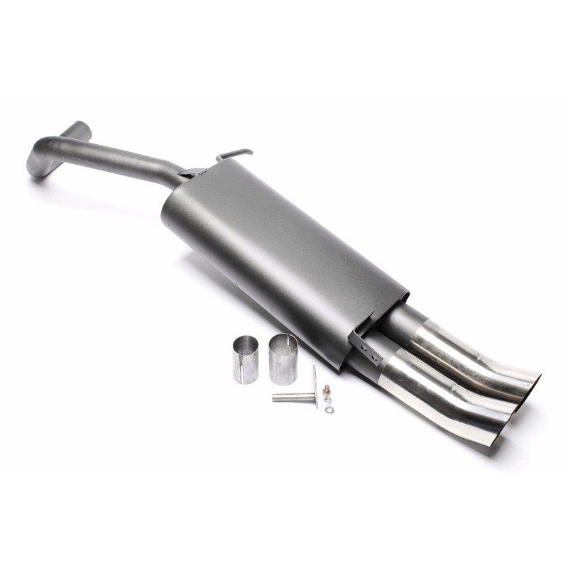 Silenziatore sportivo TA Technix per VW Polo, 9N / Skoda Fabia I, 6Y (Cod. T-EVOP5ED76)
