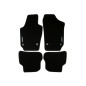 Tappetini TA Technix con logo per VW Polo 5 6R / Seat Ibiza 4 6J (Cod. T-34VW07)