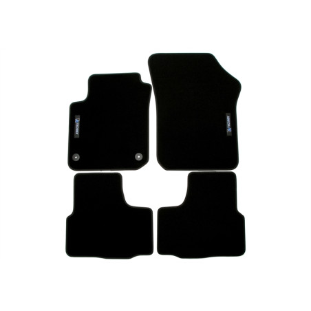 Tappetini TA Technix con logo per VW UP / Seat Mii / Skoda Citigo (Cod. T-34VW25)