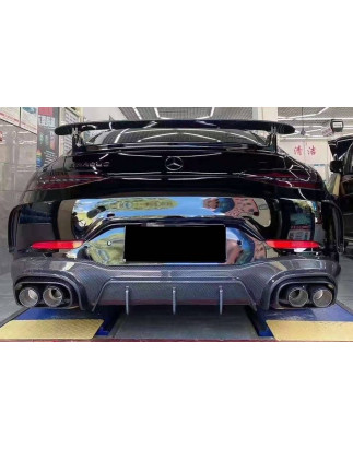 Kit Estetico Mercedes R190 Look AMG GT 4 Porte Carbonio (Cod. E-TCM0258)