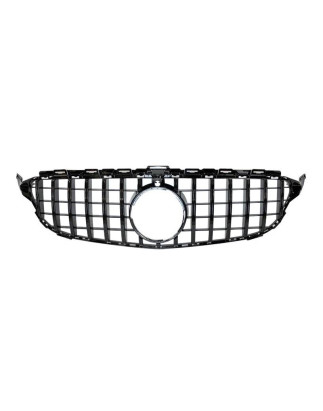 Griglia Mercedes W205 2015-2018 Full Black Fotocamera (Cod. E-TCM0270)