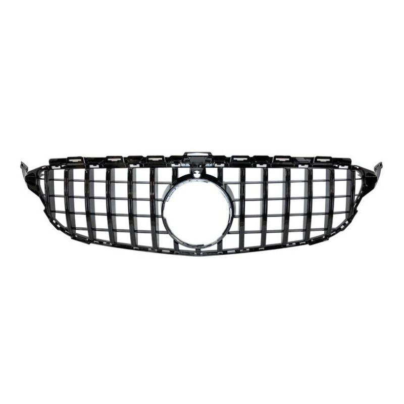 Griglia Mercedes W205 2015-2018 Full Black Fotocamera (Cod. E-TCM0270)