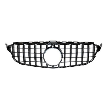 Griglia Mercedes W205 2015-2018 Full Black Fotocamera (Cod. E-TCM0270)