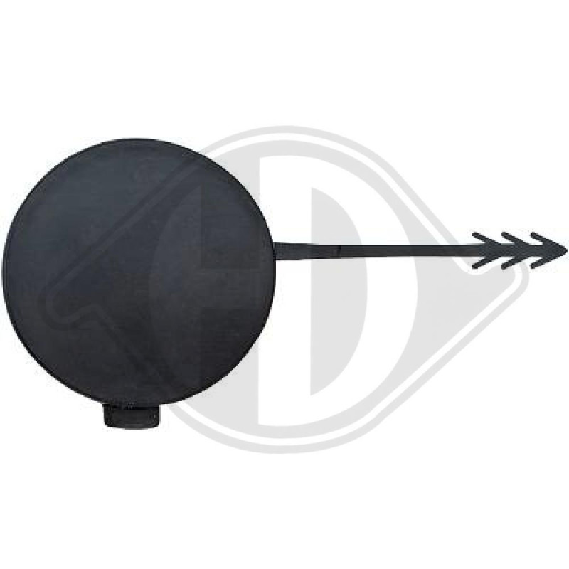 Coperchio gancio traino posteriore Audi A4 Berl/Avant(8K/8E) 07-11 (Cod. D-1018065)