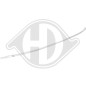 Modanatura decorativa/ protettiva Paraurti Audi A4 Berl/Avant(B9) 15-18 (Cod. D-1020166)