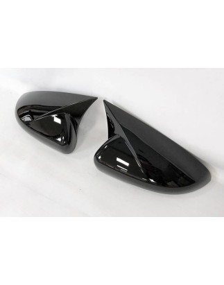 Copri Specchietti Volkswagen Golf 6 R20 Nero Lucido (Cod. E-CARW009)