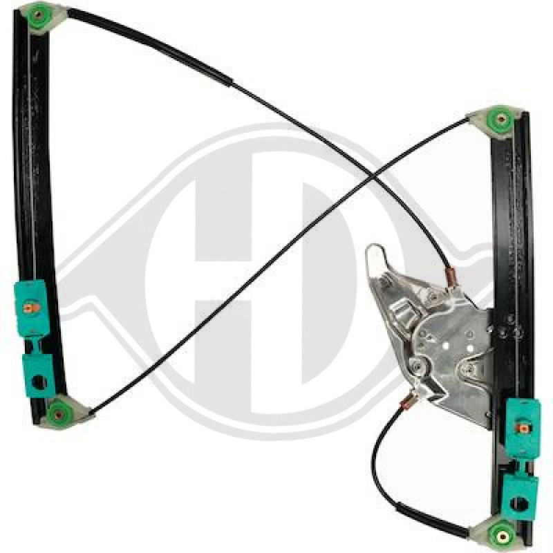 Alzacristallo anteriore destro Audi A6 (Typ 4B) Berl./Avant 01-04 (Cod. D-1024120)
