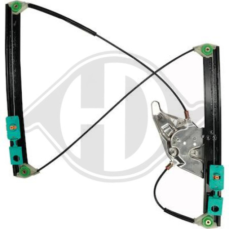 Alzacristallo anteriore destro Audi A6 (Typ 4B) Berl./Avant 01-04 (Cod. D-1024120)