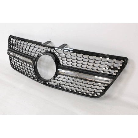 Griglia Mercedes W164 LCI 2009-2012 Look Diamond Black (Cod. E-TCM0267)
