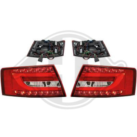 Kit fanalino posteriore Audi A6 (Typ 4F2/4F5) 04-08 (Cod. D-1026895)
