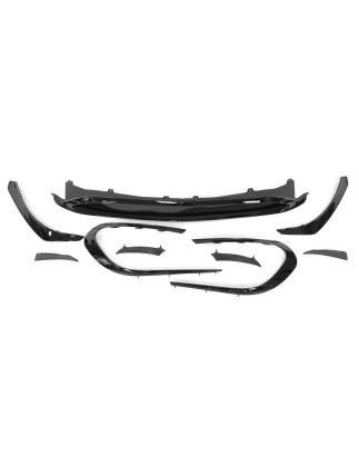 Spoiler Anteriore Mercedes W117 Facelift 2017+ Look AMG A45 Nero lucido (Cod. E-TCM1174)