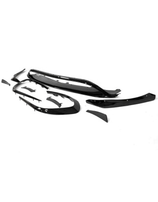 Spoiler Anteriore Mercedes W117 Facelift 2017+ Look AMG A45 Nero lucido (Cod. E-TCM1174)