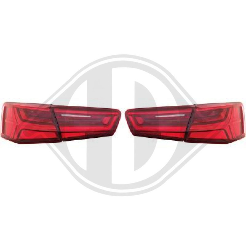 Kit fanalino posteriore Audi A6 11-14 (Cod. D-1028485)