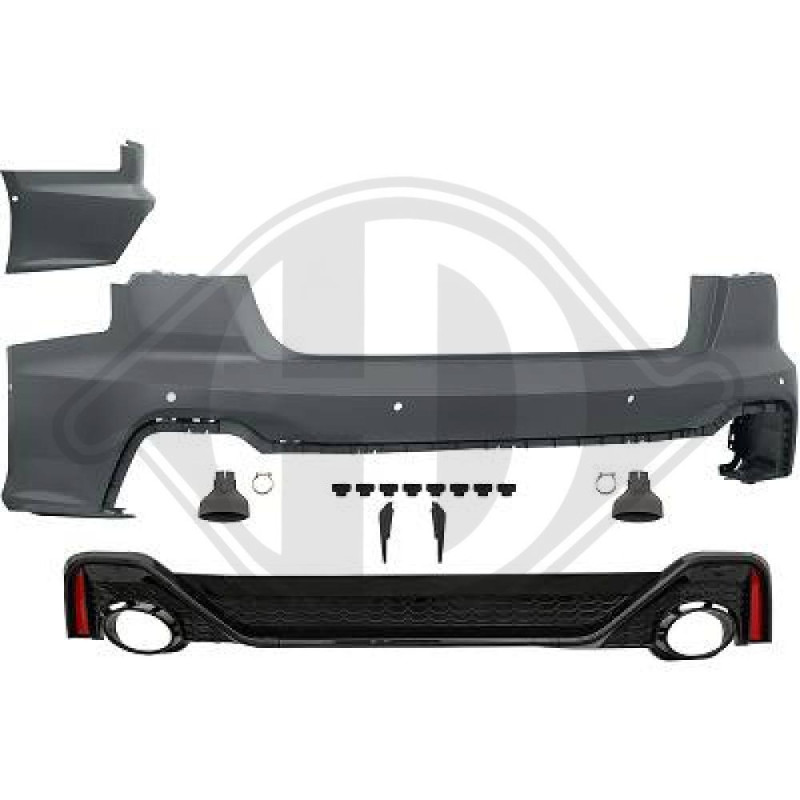 Paraurti posteriore Audi A6 18- (Cod. D-1029255)