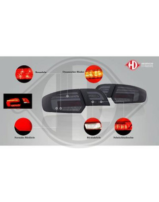 Kit fanalino posteriore Audi A3 03-08 (Cod. D-1031497)