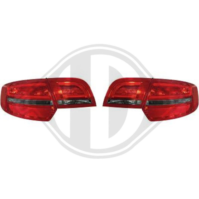 Kit fanalino posteriore Audi A3 03-08 (Cod. D-1031998)