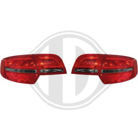 Kit fanalino posteriore Audi A3 03-08 (Cod. D-1031998)