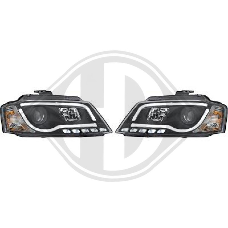 SET FARI ANTERIORI Audi A3 Berl./Sportb./Cabrio 08-12 (Cod. D-1032587)