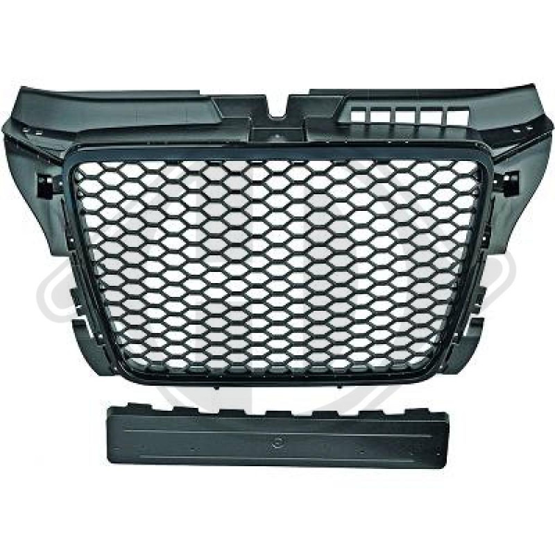 Griglia radiatore Audi A3 Berl./Sportb./Cabrio 08-12 (Cod. D-1032640)