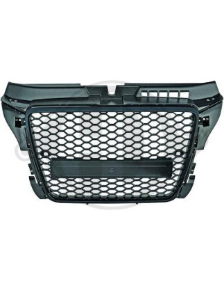 Inserto griglia radiatore Audi A3 Berl./Sportb./Cabrio 08-12 (Cod. D-1032641)