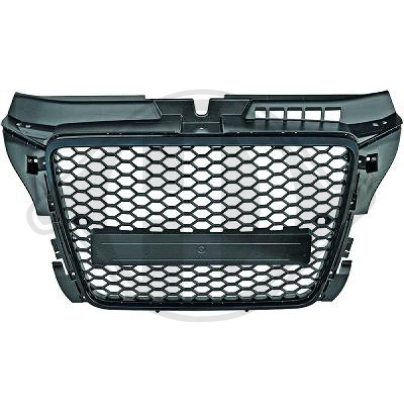 Inserto griglia radiatore Audi A3 Berl./Sportb./Cabrio 08-12 (Cod. D-1032641)