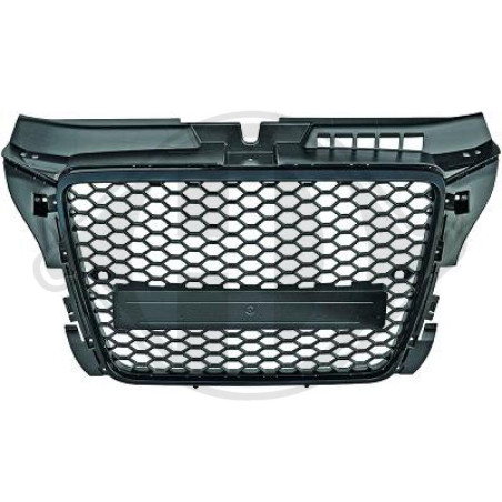 Inserto griglia radiatore Audi A3 Berl./Sportb./Cabrio 08-12 (Cod. D-1032641)