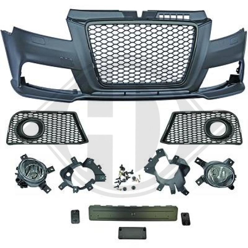 Paraurti anteriore Audi A3 Berl./Sportb./Cabrio 08-12 (Cod. D-1032650)