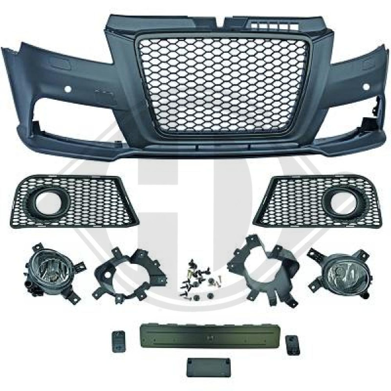 Paraurti anteriore Audi A3 Berl./Sportb./Cabrio 08-12 (Cod. D-1032651)