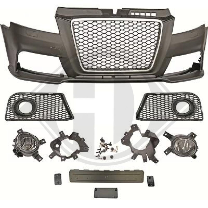 Paraurti anteriore Audi A3 Berl./Sportb./Cabrio 08-12 (Cod. D-1032652)