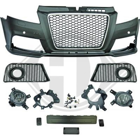 Paraurti anteriore Audi A3 Berl./Sportb./Cabrio 08-12 (Cod. D-1032653)