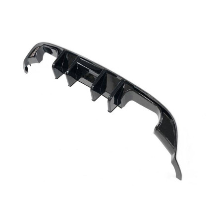 Diffusore Posteriore Volkswagen Golf 7.5 Nero lucido (Cod. E-TCW0067)